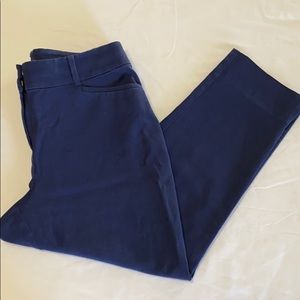 LOFT Navy Ankle Pants